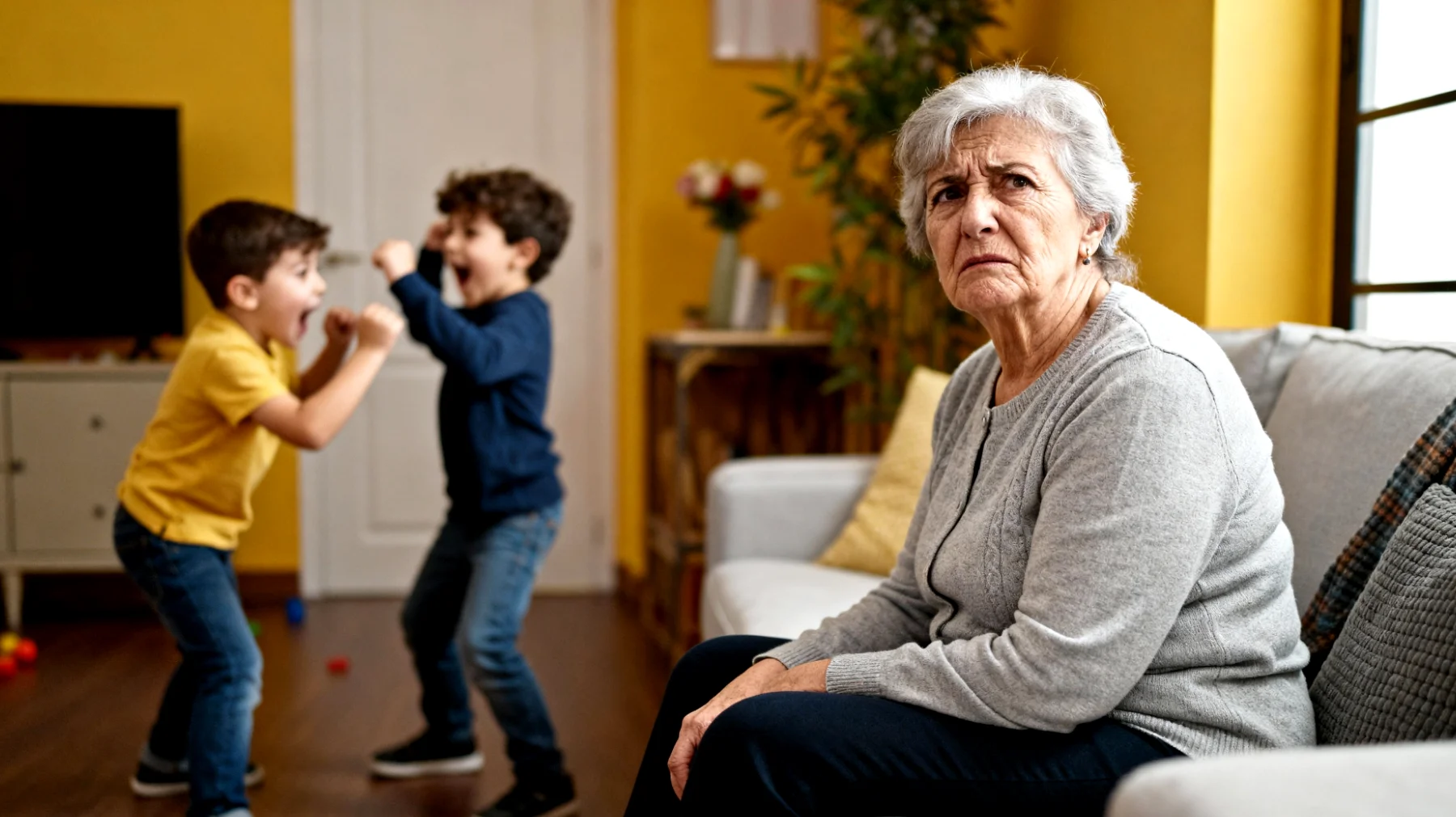 La nonna fatica a comunicare efficacemente con i nipoti bambini, sentendosi incompresa e sperimentando difficoltà nel farsi ascoltare e nel comprendere i loro bisogni emotivi e comportamentali"