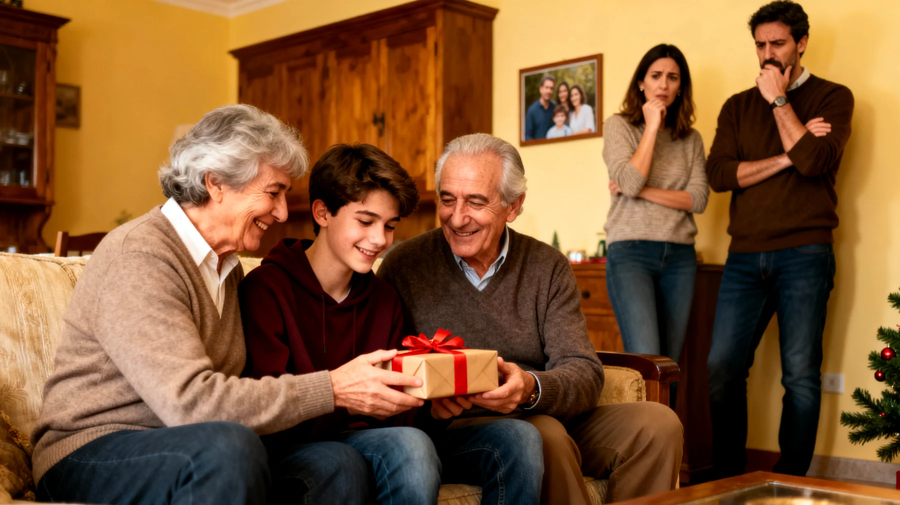 I nonni tendono a concedere tutto agli adolescenti senza porre limiti, creando difficoltà nella gestione educativa e possibili conflitti con i genitori che cercano di mantenere regole coerenti"