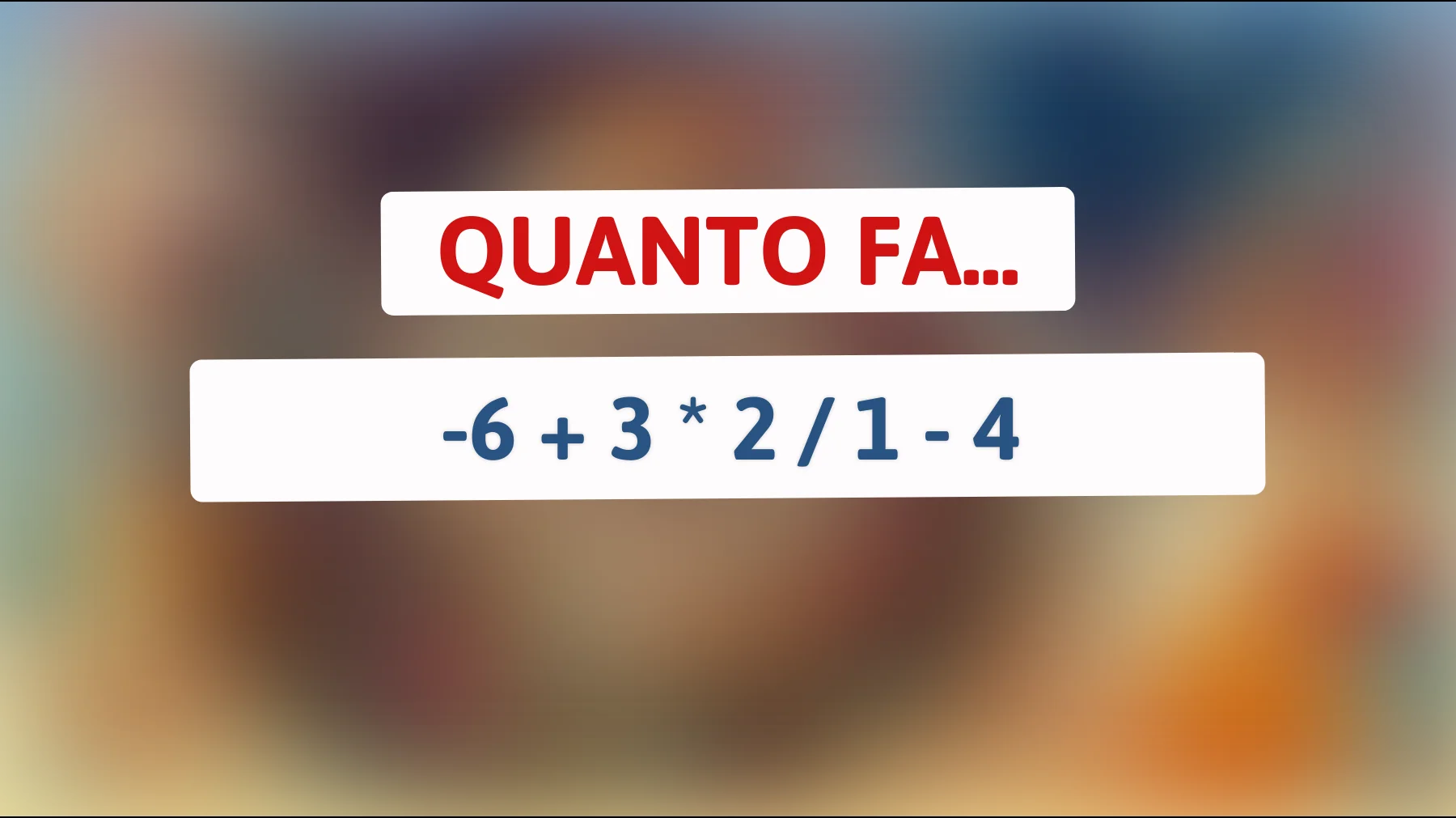 Scopri l'indovinello matematico che solo i geni riescono a risolvere al primo tentativo: sei uno di loro?"